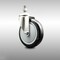 Service Caster 5 Inch 316SS Black Polyurethane Wheel Swivel 10mm Threaded Stem Caster SCC SCC-SS316TS20S514-PPUB-BLK-M1015 - alternate 1